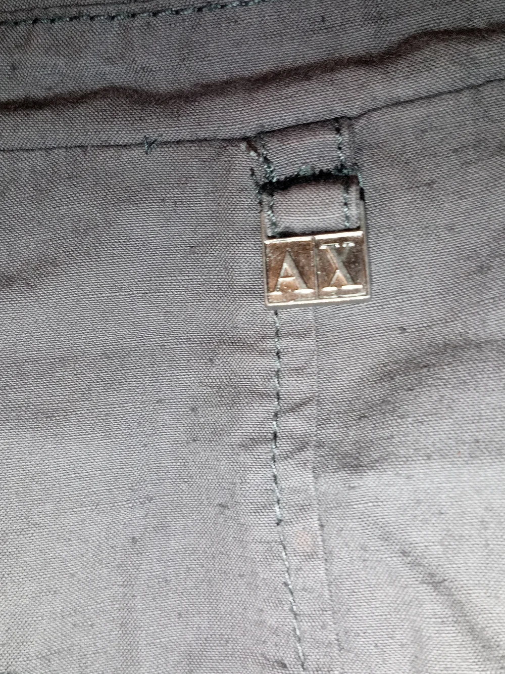 Armani Exchange Men's Military Field Jacket in Light Gray